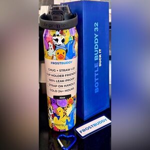 FrostBuddy Duck It Insulated Tumbler 32 oz Bottle Buddy NIB NWT